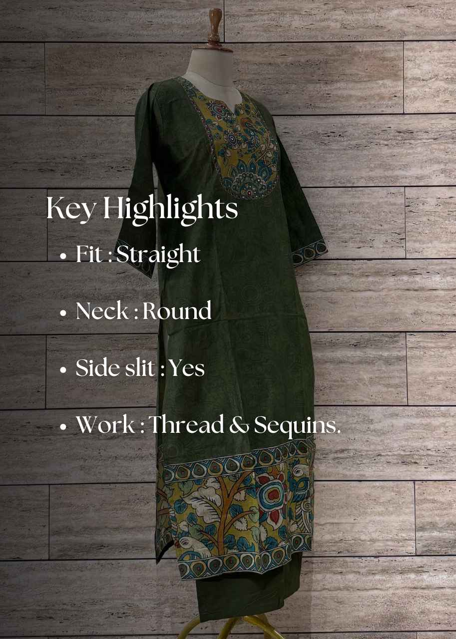 Ajrakh Print Cotton Suit - CS032