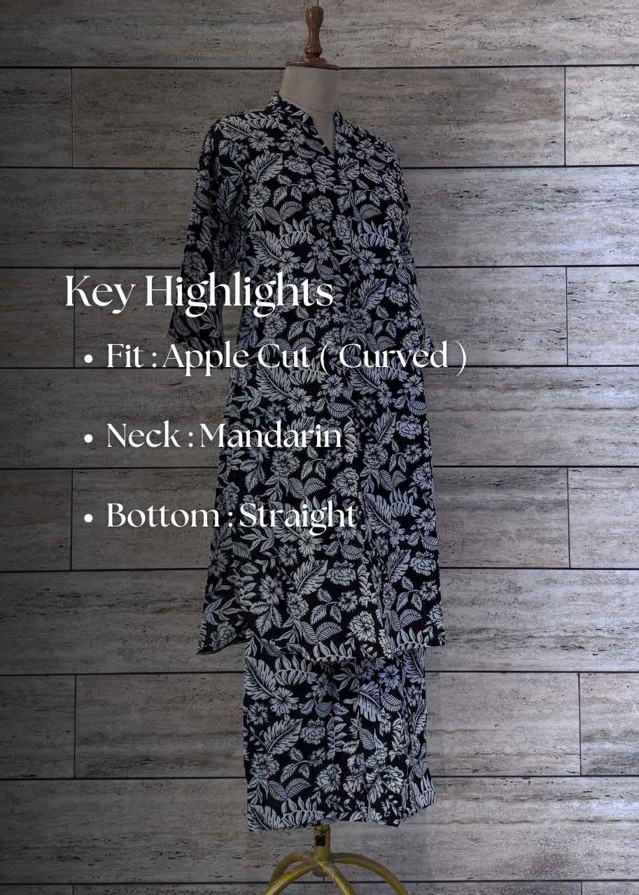 Apple Cut Cotton Co Ord Sets - COS013