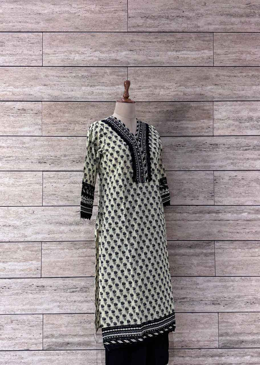 Handblock Pure Cotton Dupatta Set - CS054