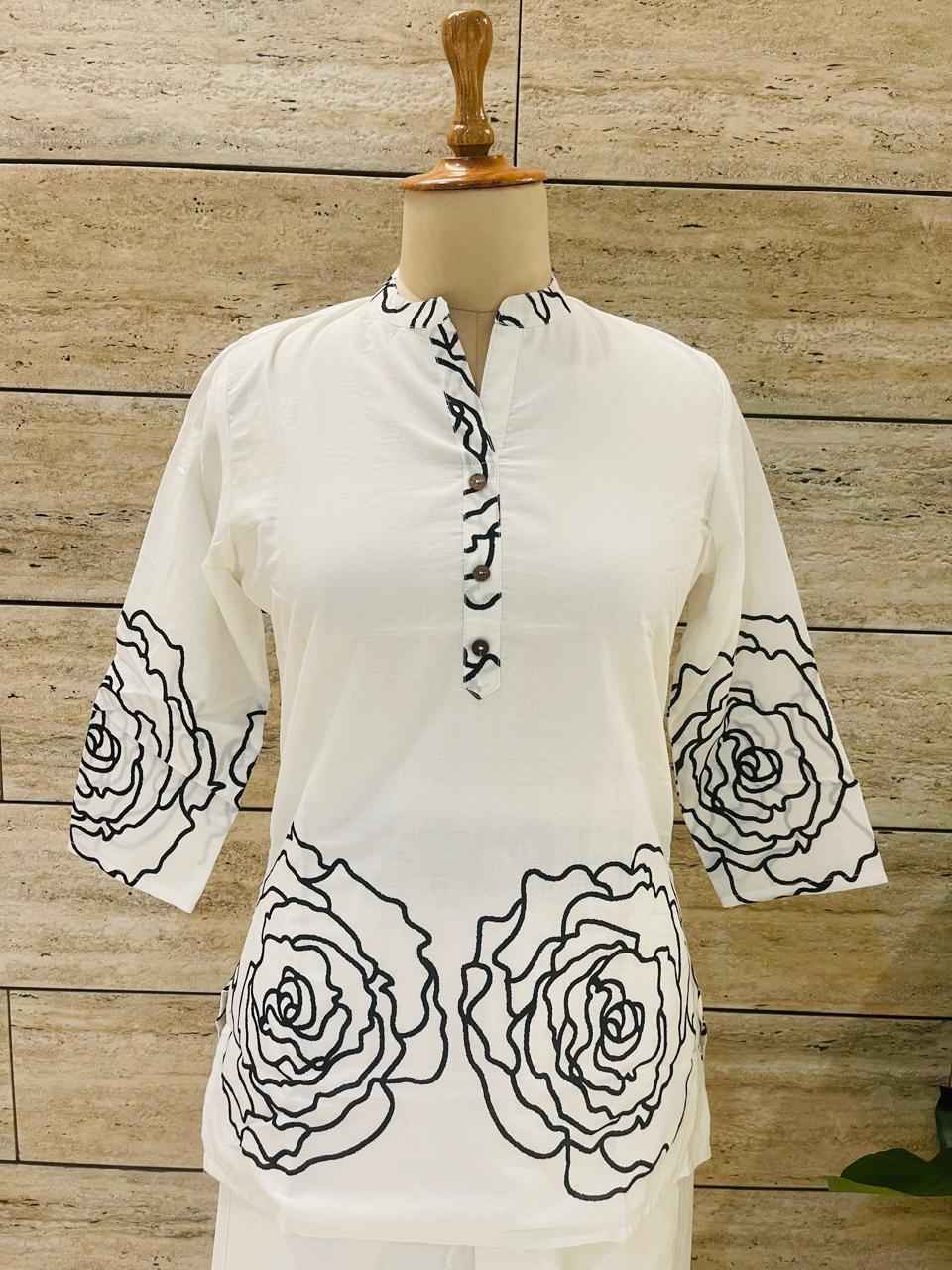 Floral Print Pure Cotton Two Piece Co Ord Set