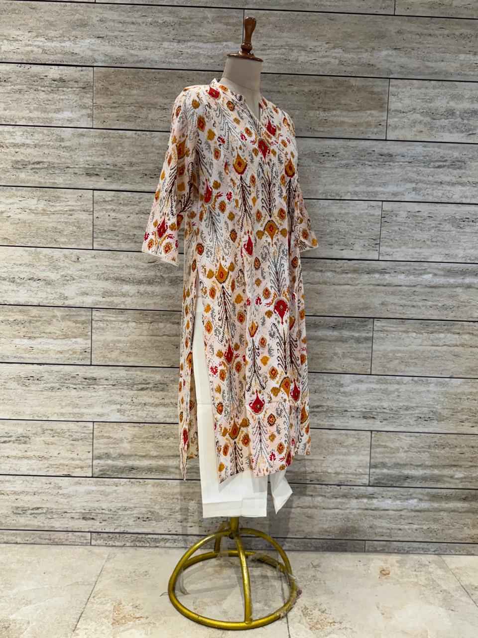 Angrakha  Pure Cotton Pant Sets  AFR016 (Copy)