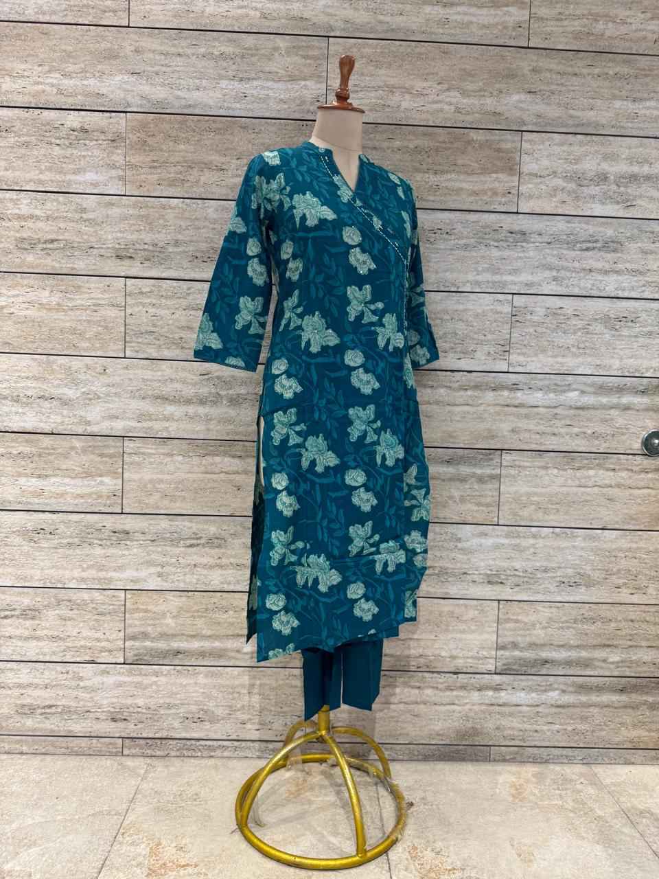 Angrakha  Pure Cotton Pant Sets  AFR020 (Copy)