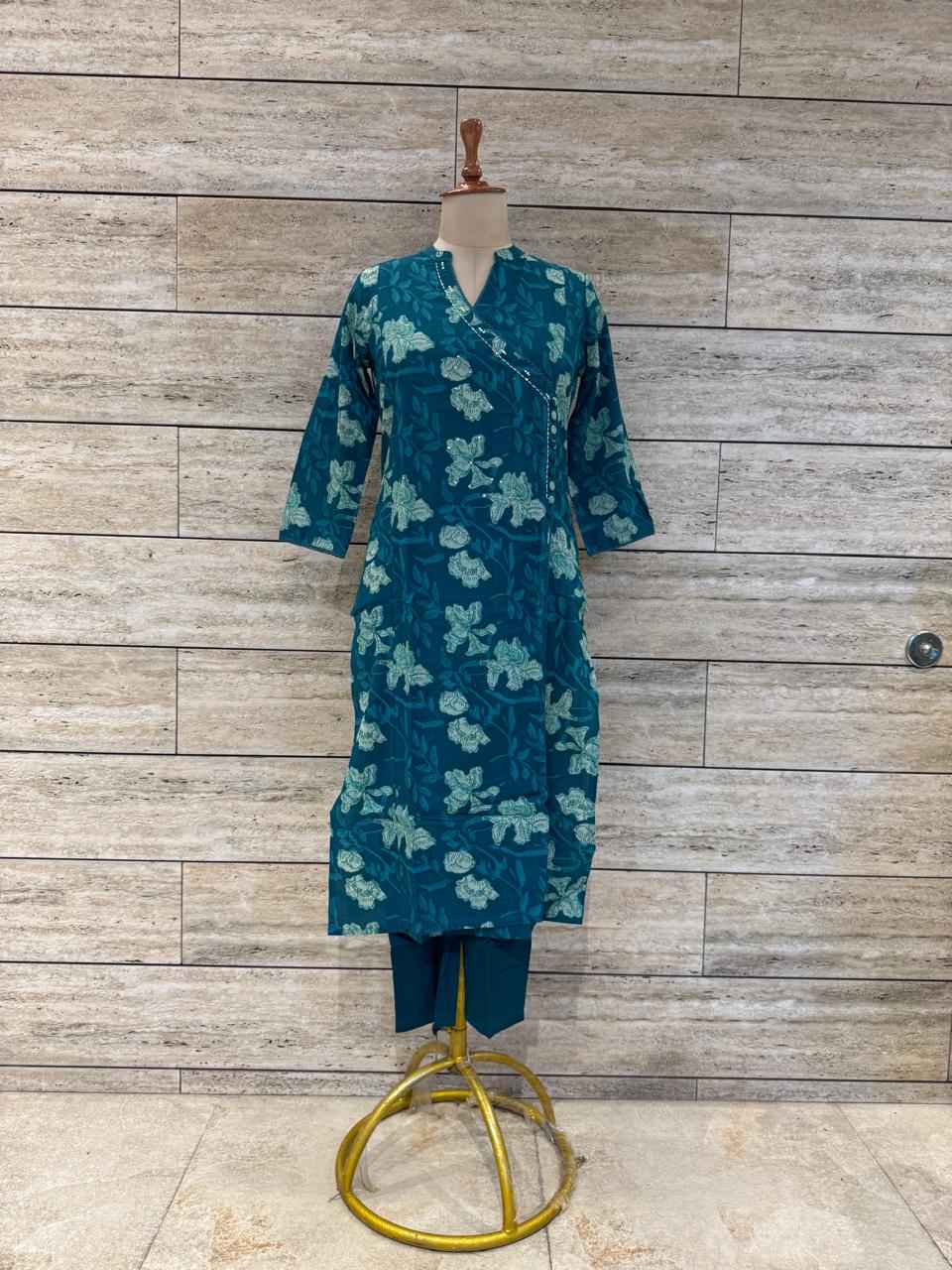 Angrakha  Pure Cotton Pant Sets  AFR020 (Copy)