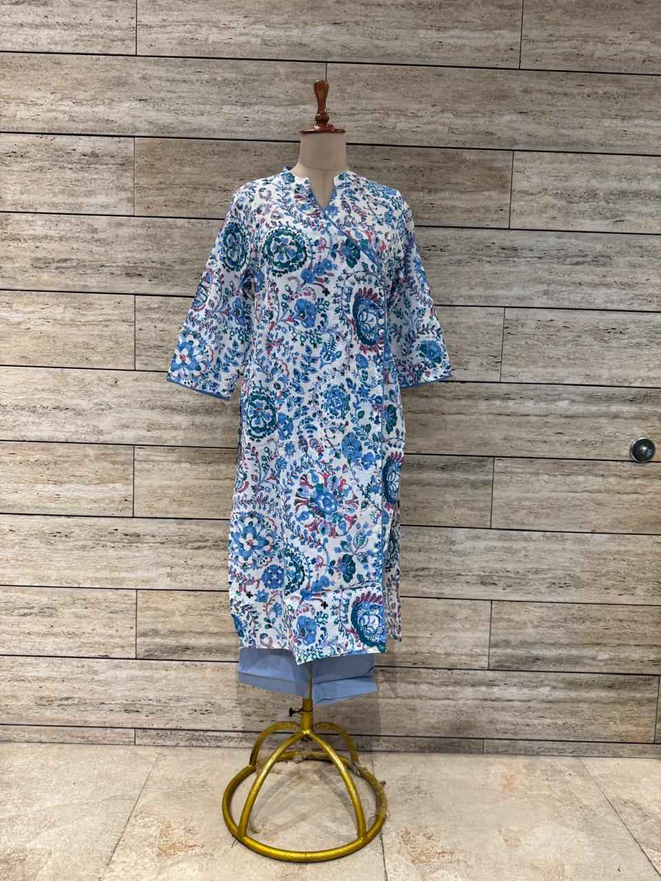 Angrakha  Pure Cotton Pant Sets  AFR024 (Copy)