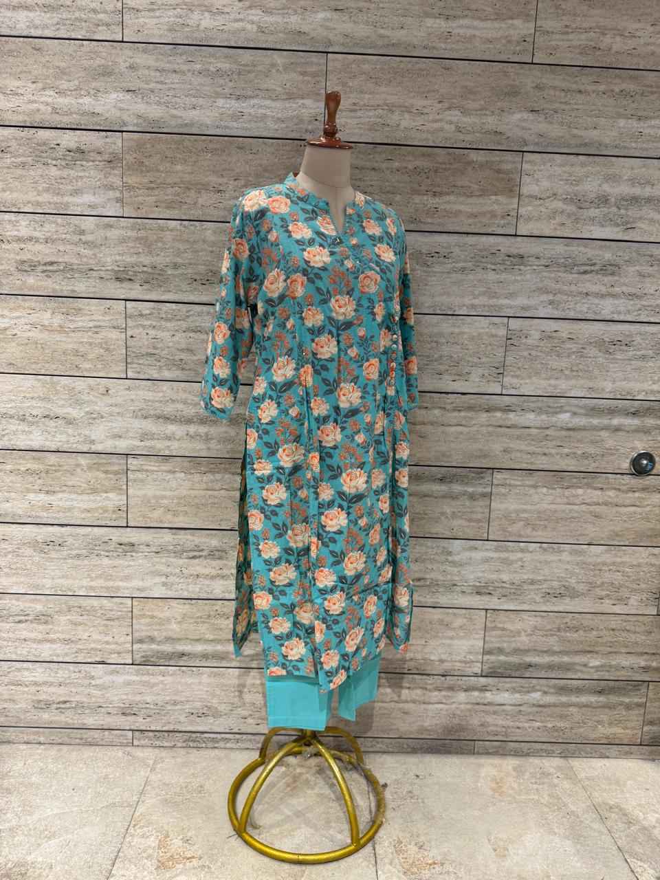 Angrakha  Pure Cotton Pant Sets  AFR034 (Copy)