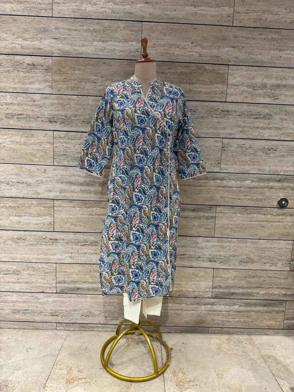 Angrakha  Pure Cotton Pant Sets  AFR035 (Copy)