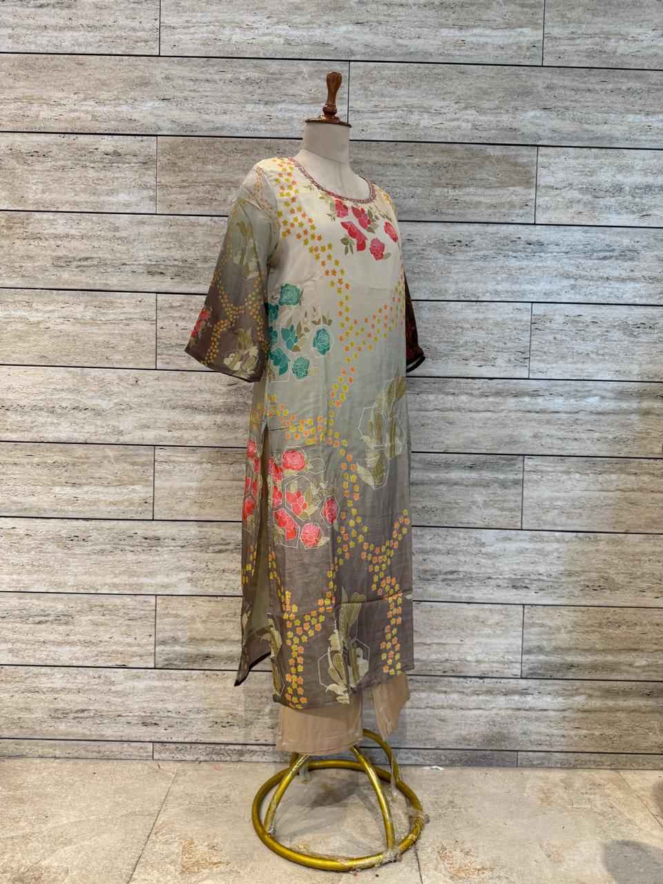 Festival Wear Pure Shimmer Organza Dupatta Set (Copy)