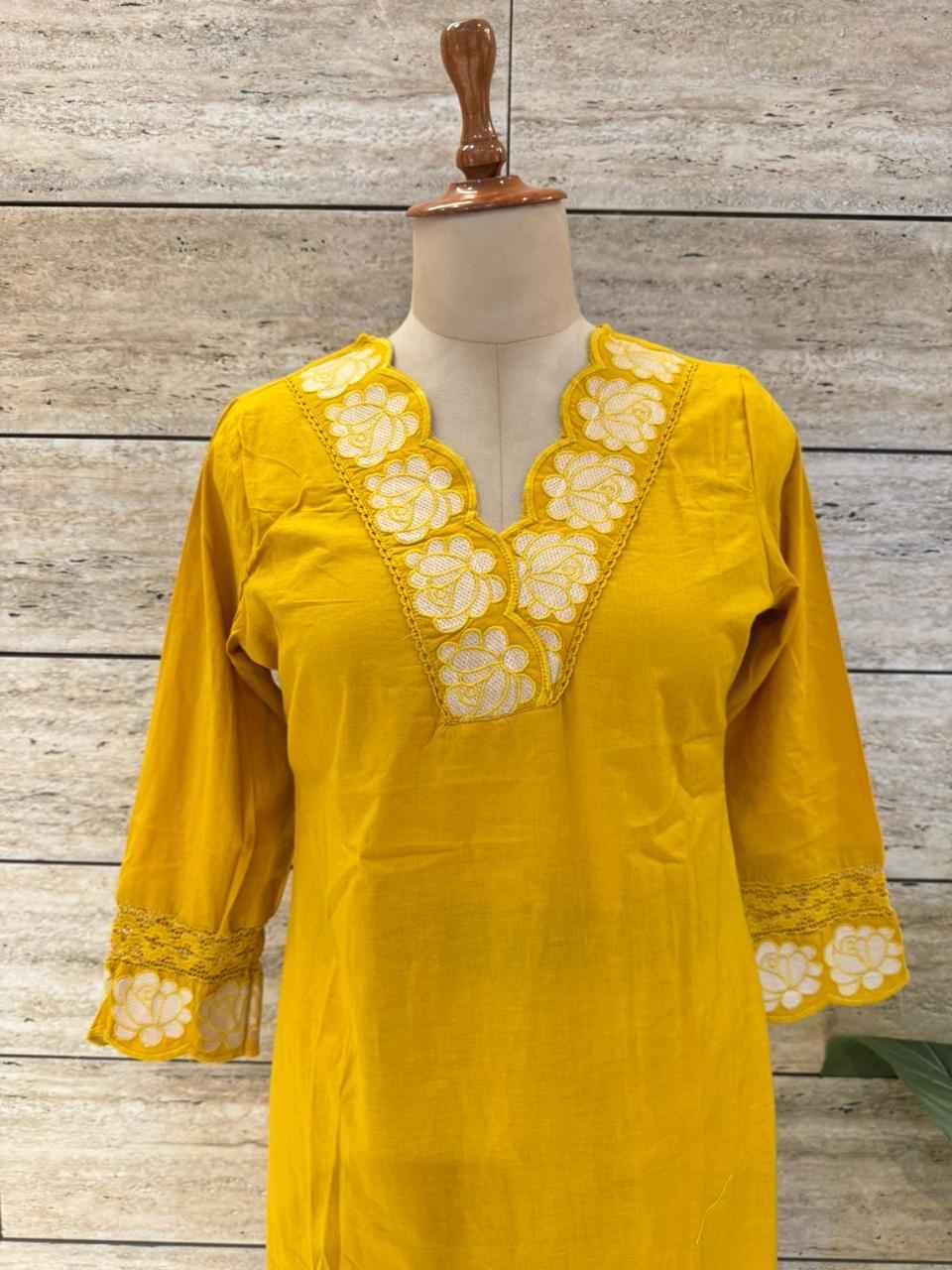 Pure Cotton Three Piece Dupatta Set