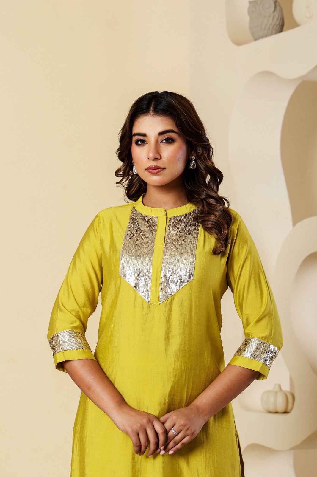 Pure Muslin Two Piece Pant Set