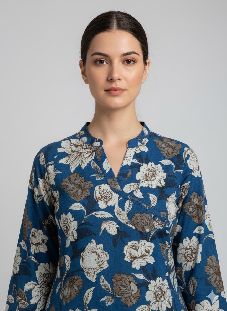 Angrakha  Pure Cotton Pant Sets   FL0200