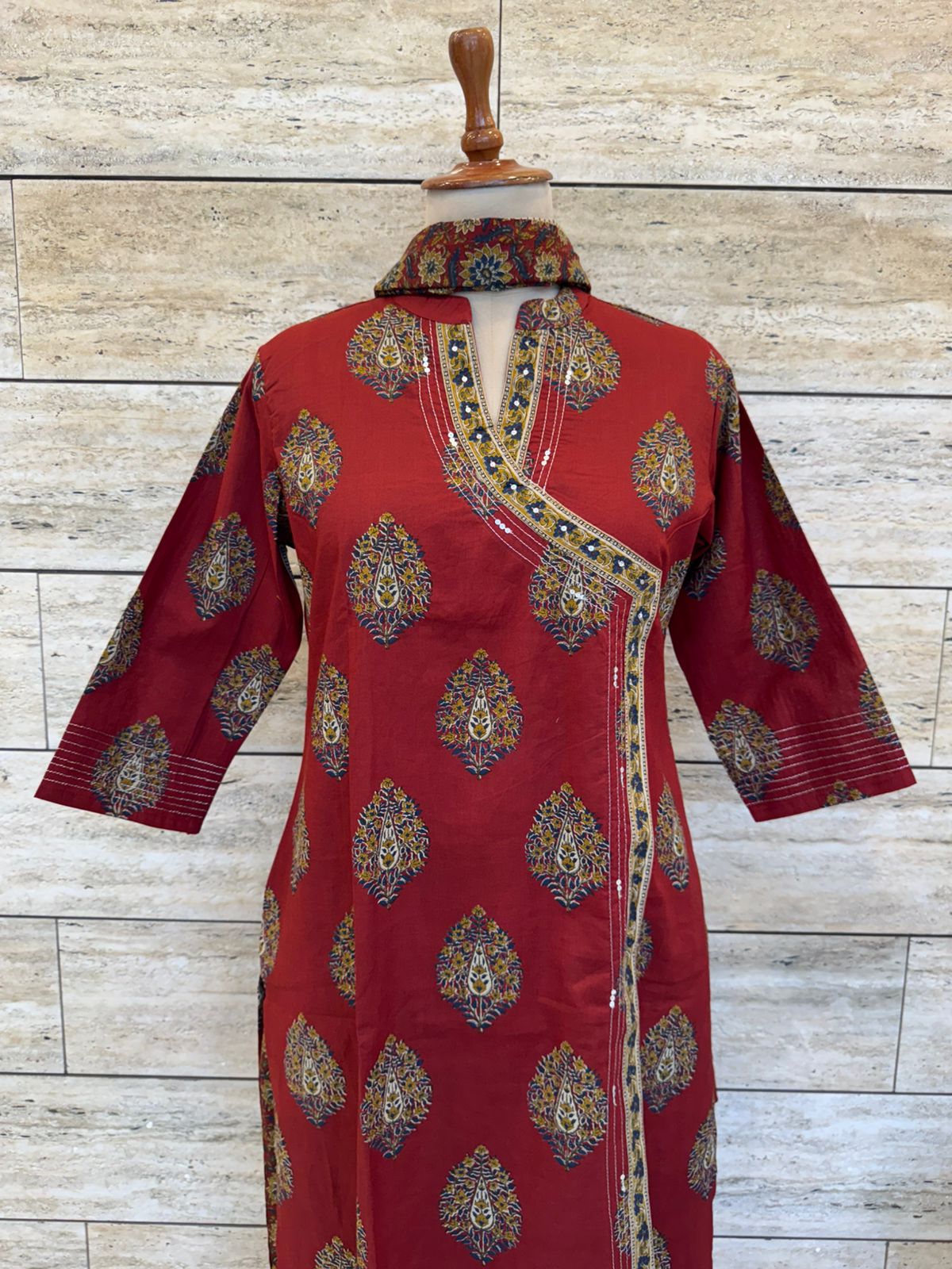 Pure Cotton Dupatta Set