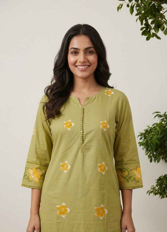Pure Cotton Pant Sets PS0193