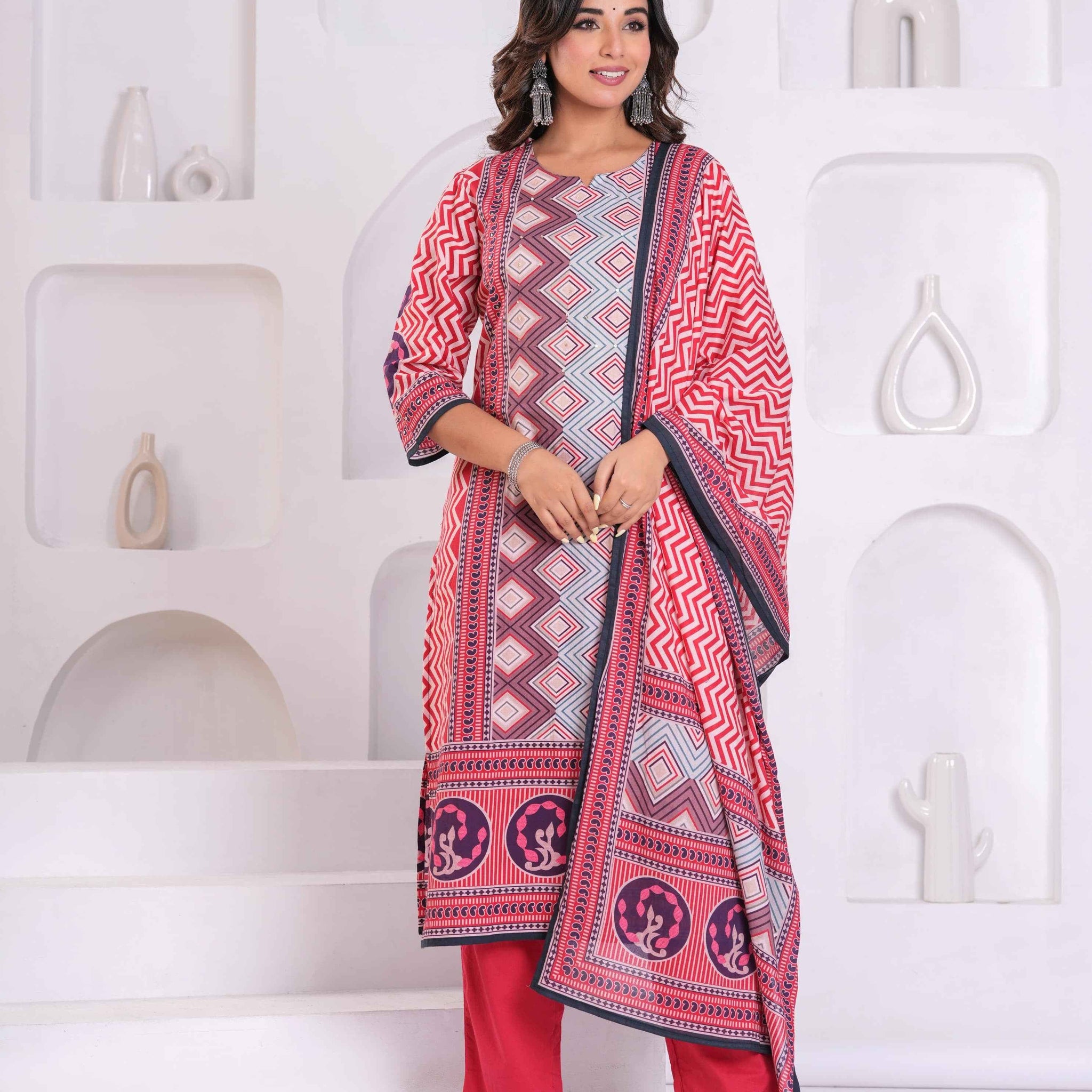 Ajrakh Suits