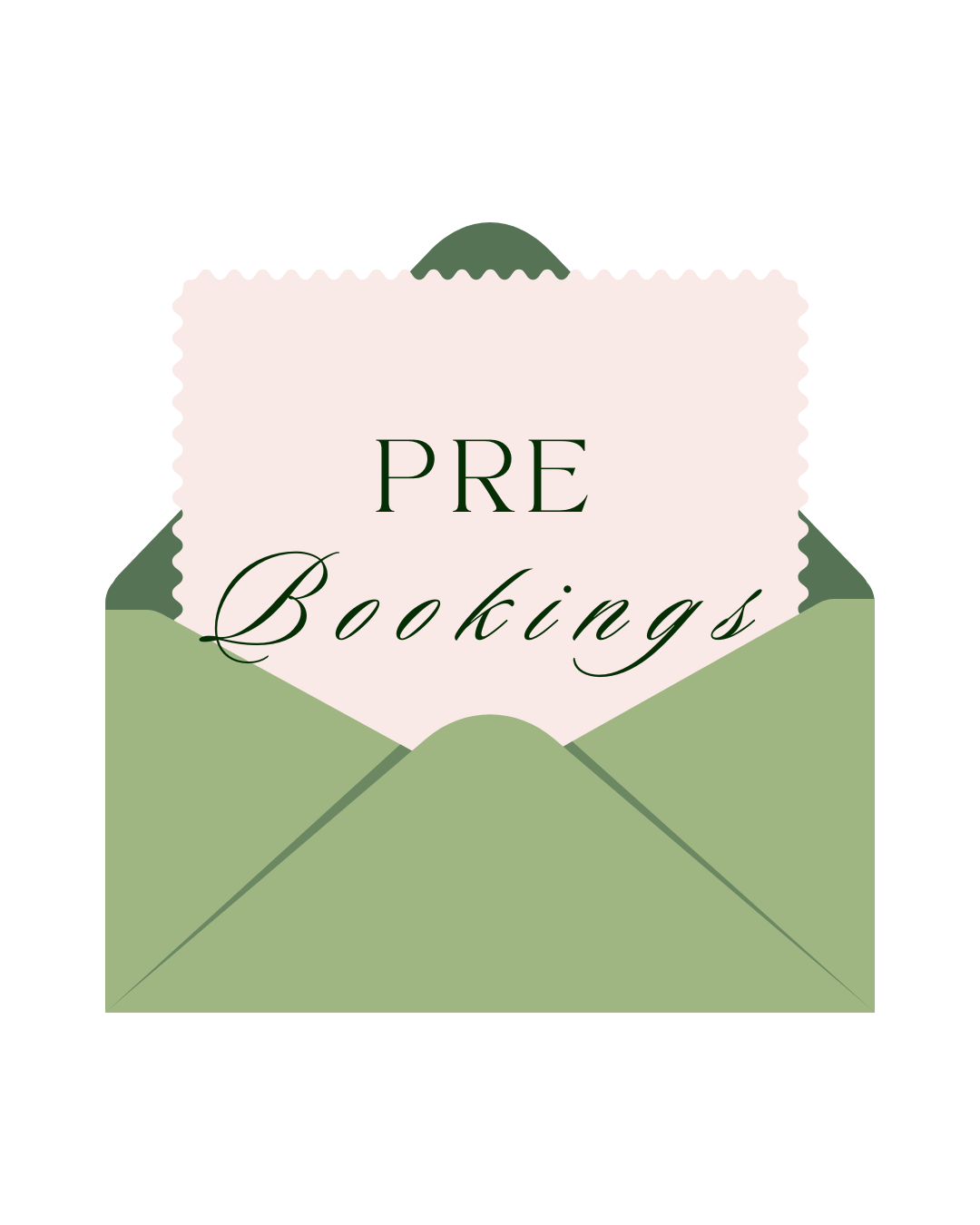 Pre Bookings