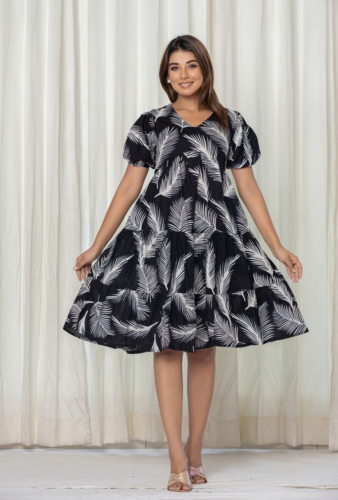 Pure Cotton Midi One Price Dress SD004