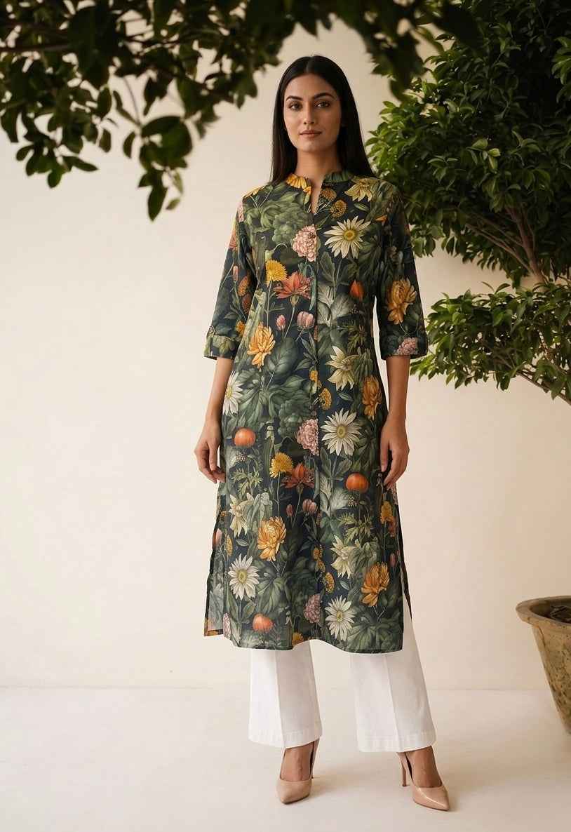 Pure Cotton Only Single Kurta Set