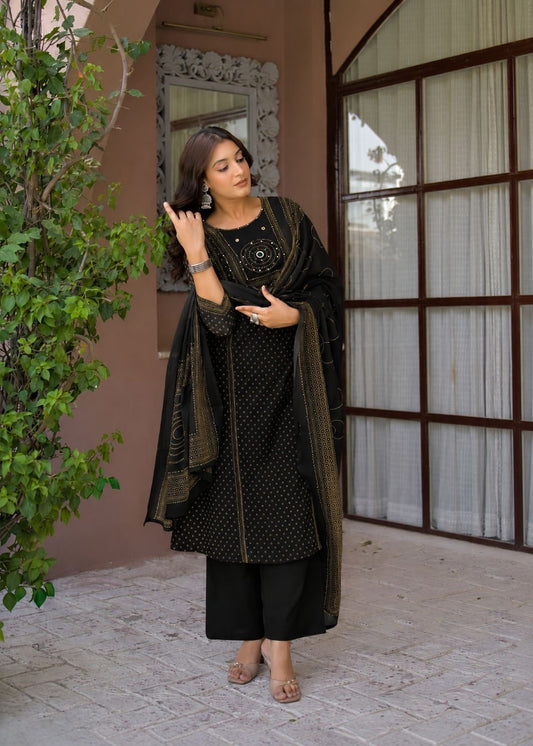 Pure Cotton Printed Dupatta Set CS0229