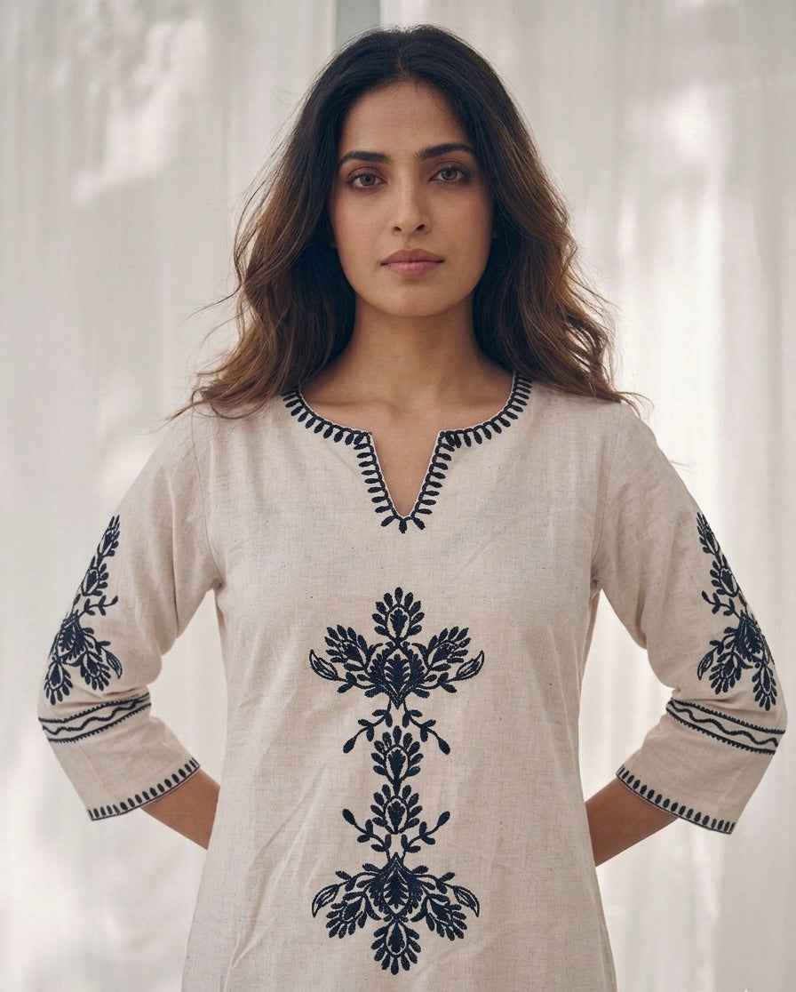 Premium Flex Cotton Two Piece Set