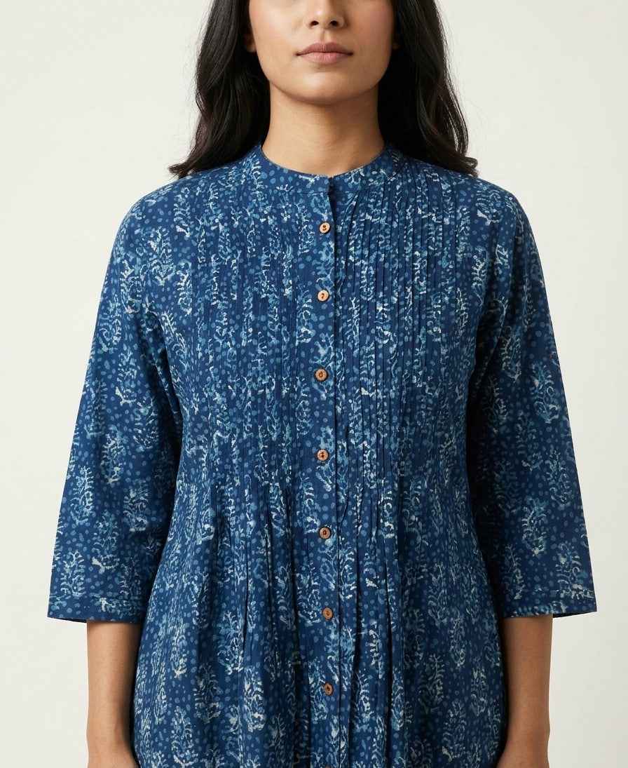 Pure Cotton One Piece Summer Dress  SD041