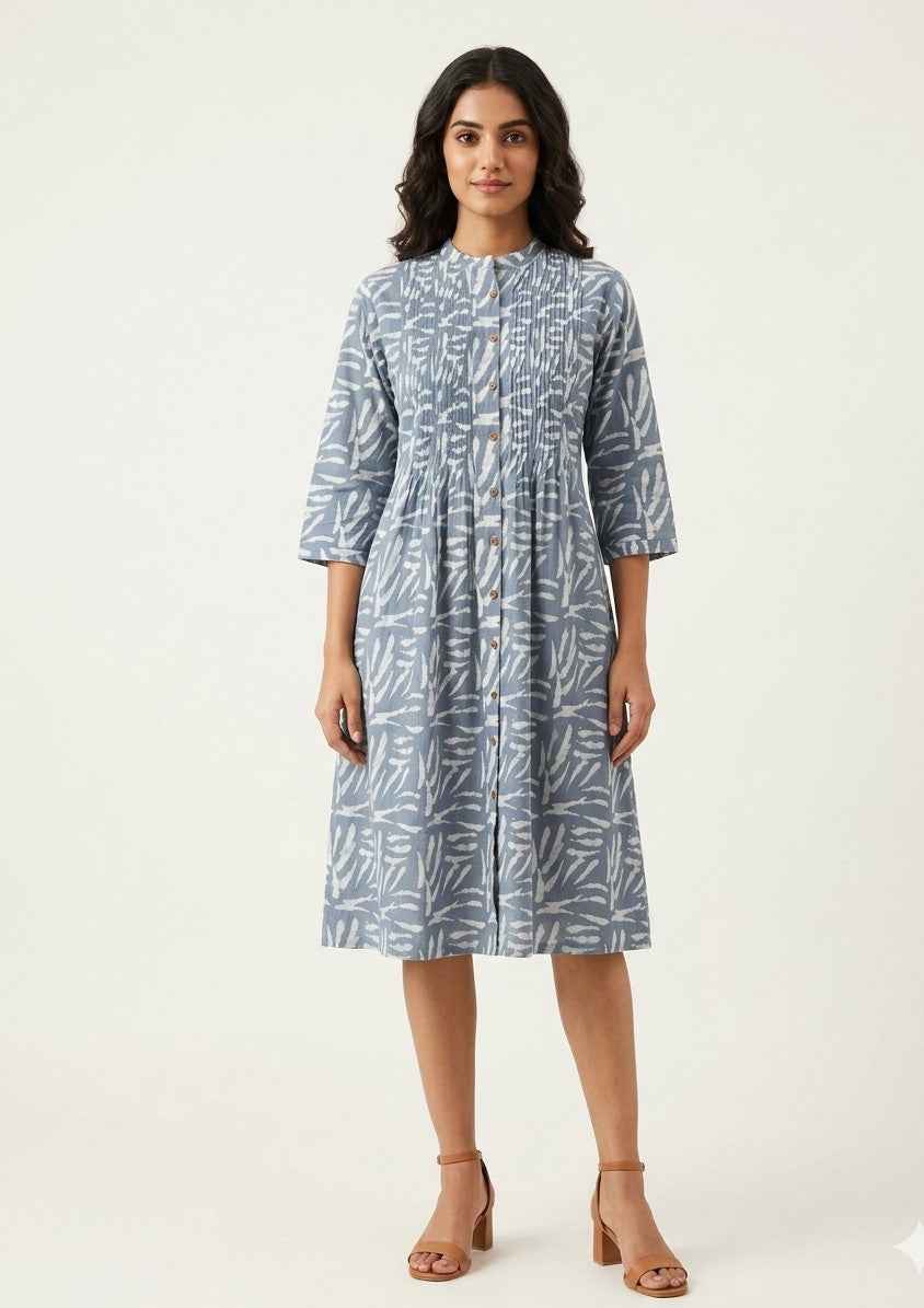 Pure Cotton One Piece Dress SD045