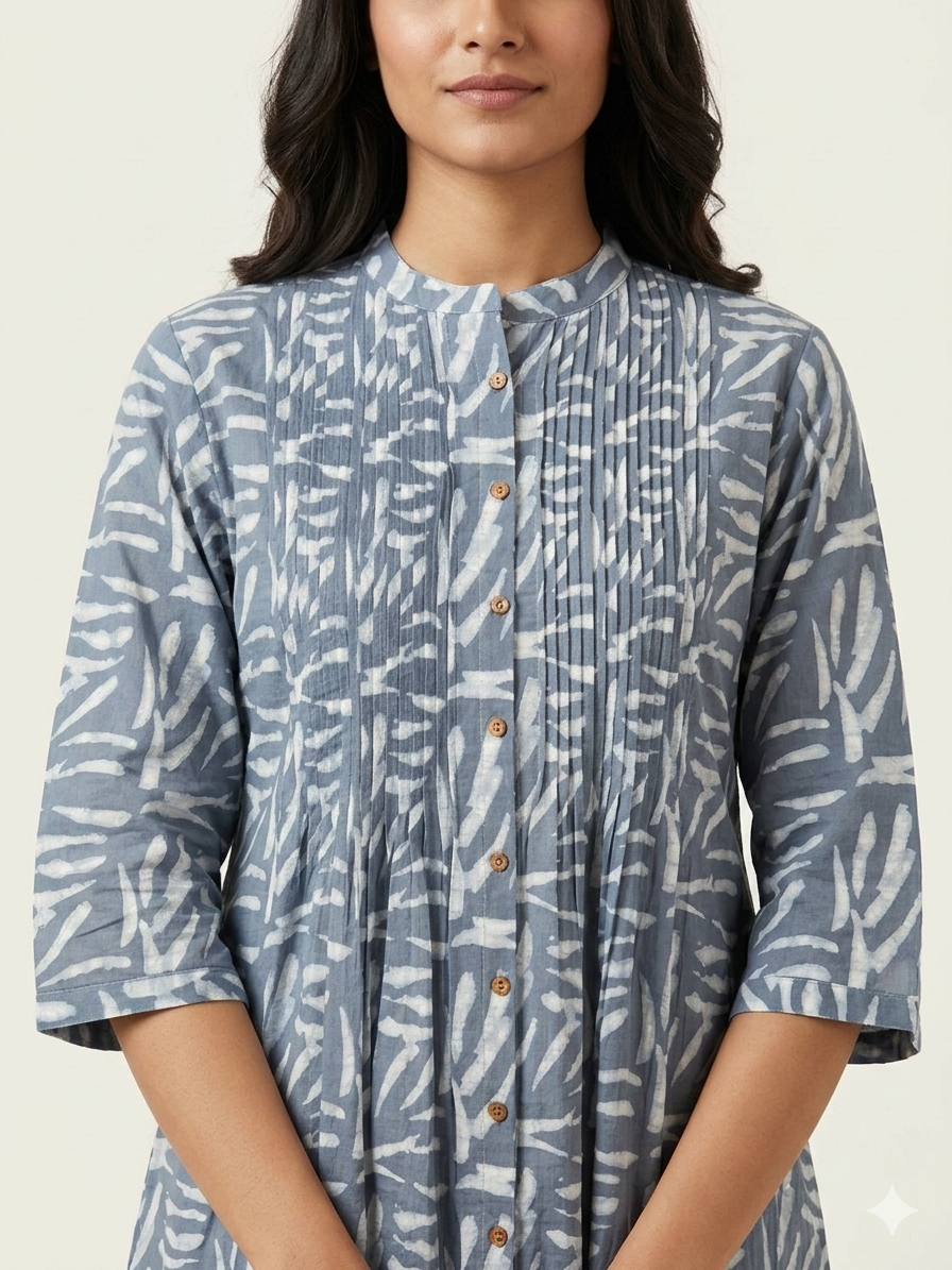 Pure Cotton One Piece Dress SD045