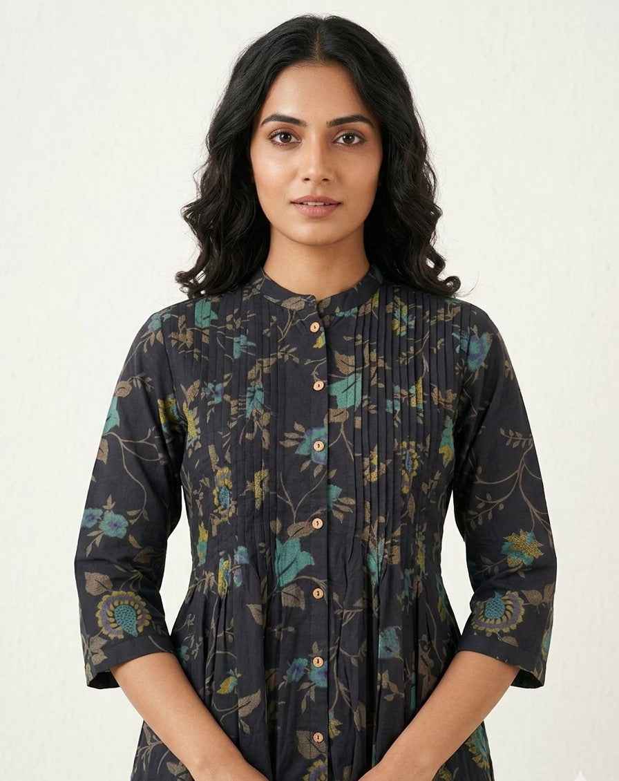 Pure Cotton One Piece Dress SD047