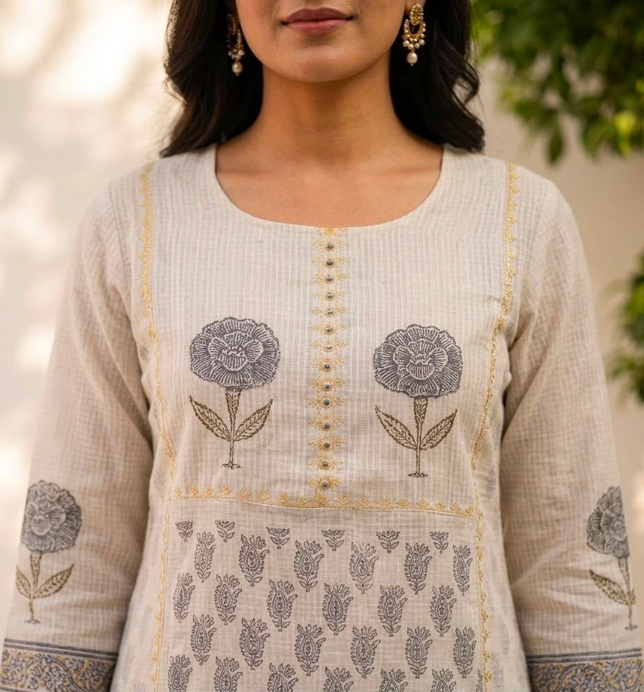 Pure Kota Doriya Dupatta Set