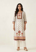 Pure Cotton Three Piece Dupatta Set CS0254