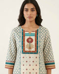 Pure Cotton Three Piece Dupatta Set CS0254