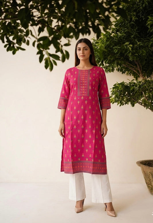 Pure Cotton Single Kurta Set 126