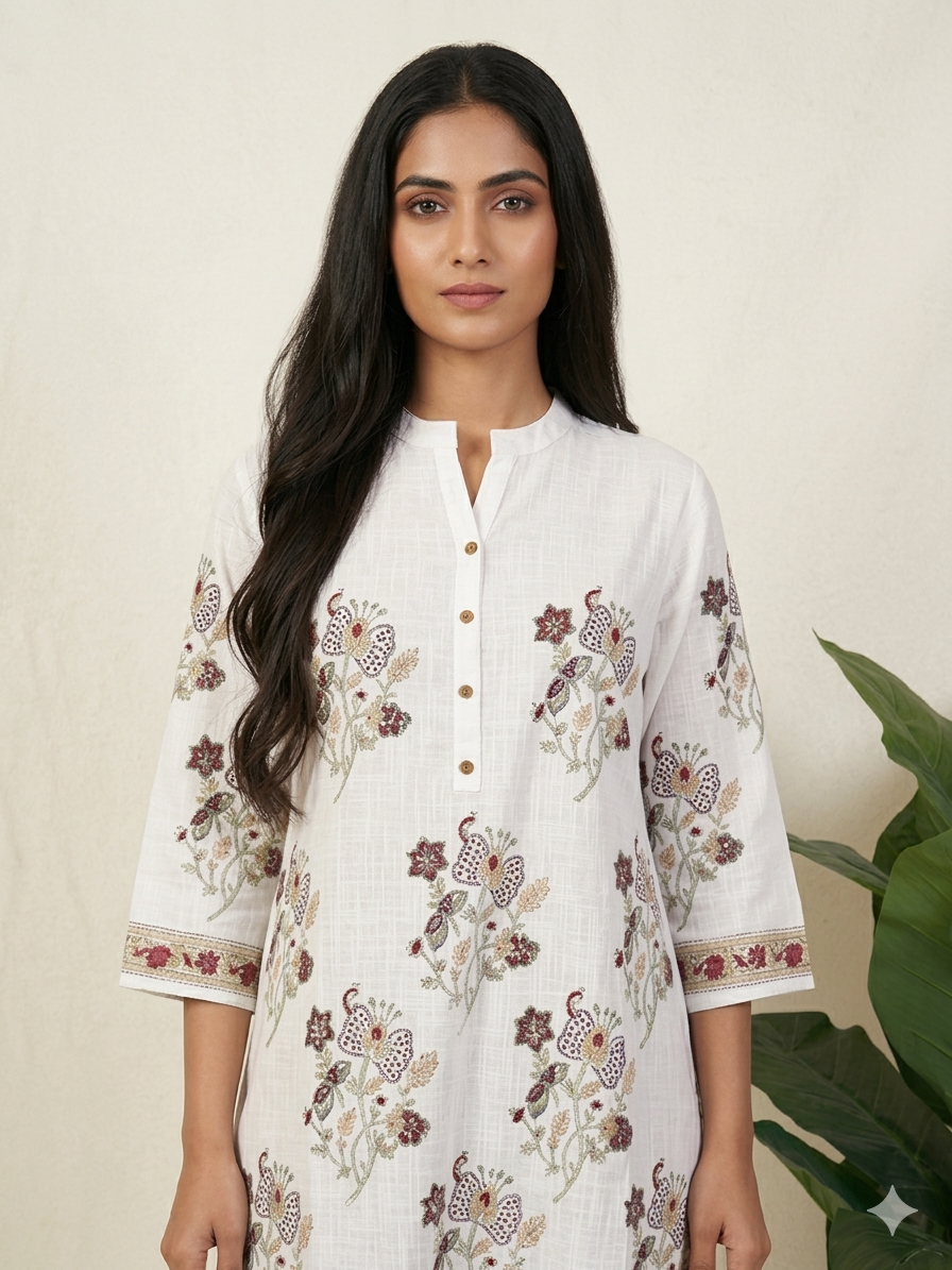 Pure Slub Cotton Only Kurtas OK0108