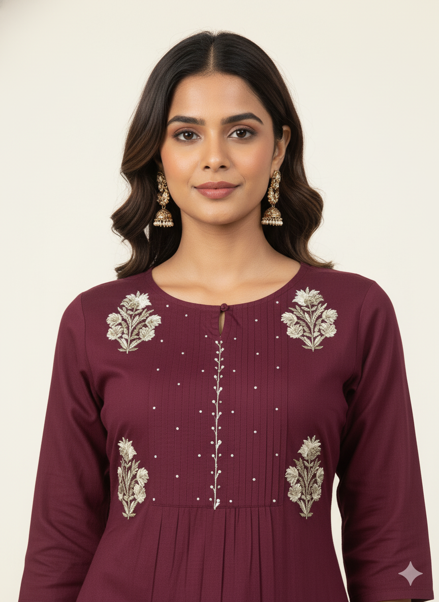 Pure Cotton Two Piece Pant Set