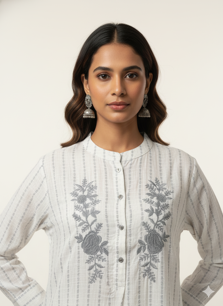 Pure Riyon Two Piece Co Ord Set  COS051