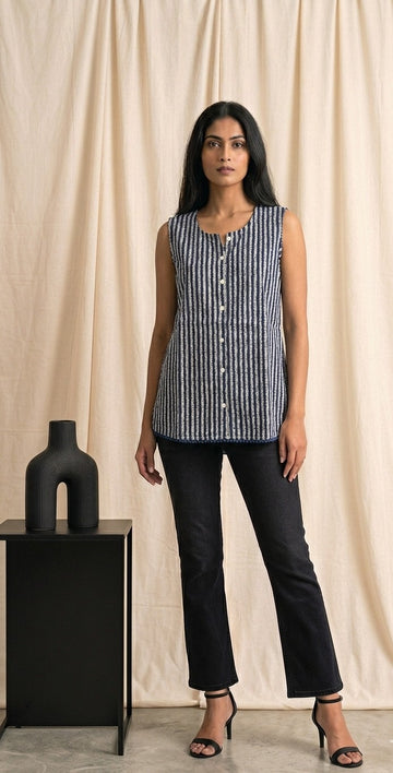 Pure Cotton Printed Short Top Only ST033