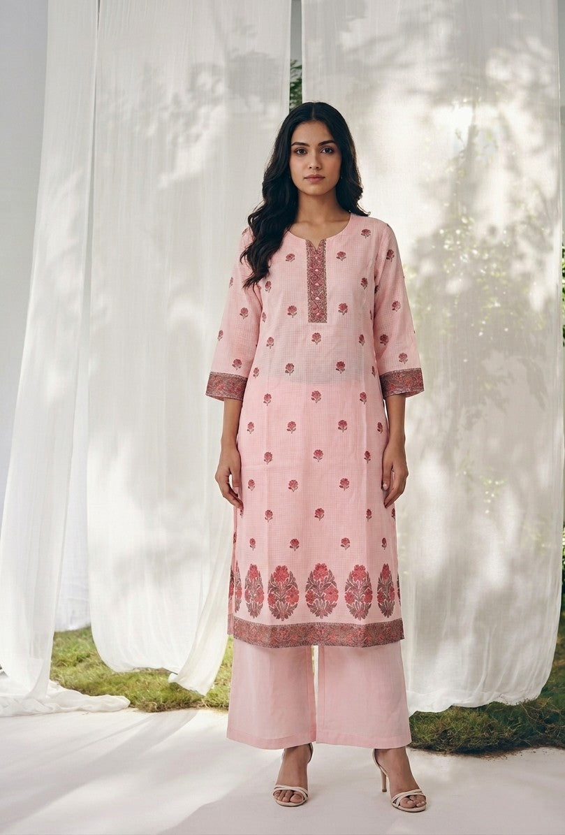 Pure Kota Doriya Three Piece  Summer Collection KD022