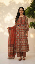 Pure Cotton Dupatta Set