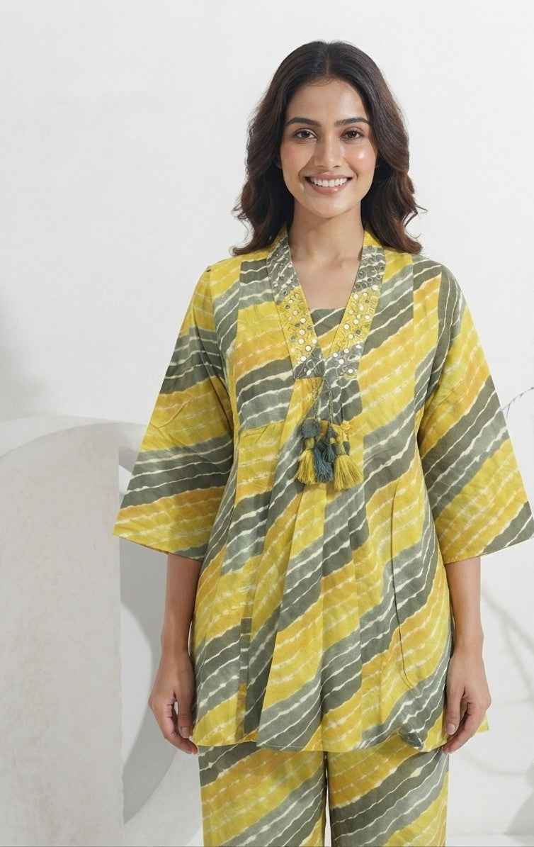 Pure Cotton Co-Ord Set COS156