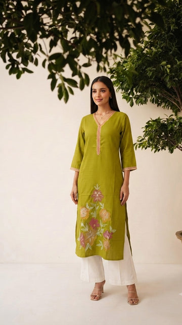 Only Kurta In Pure  Cotton OK0118