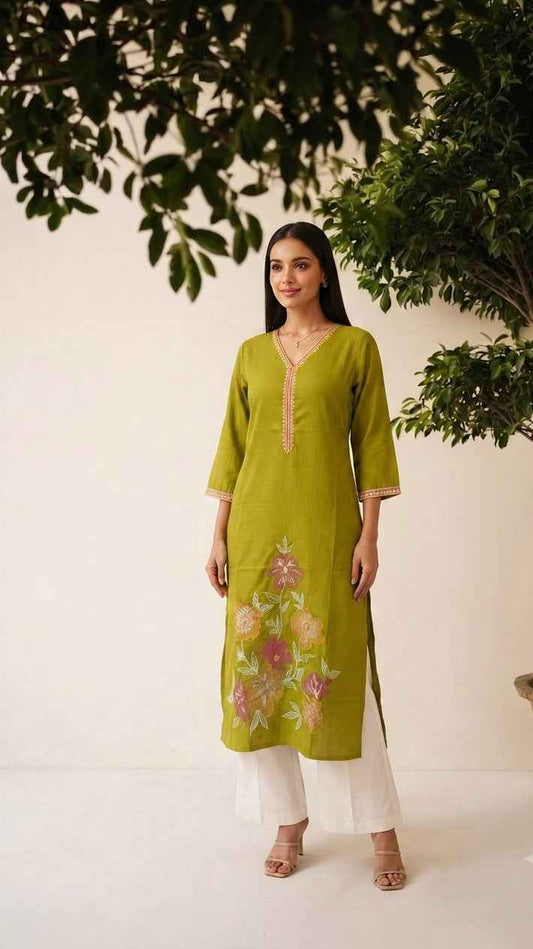 Only Kurta In Pure  Cotton OK0118