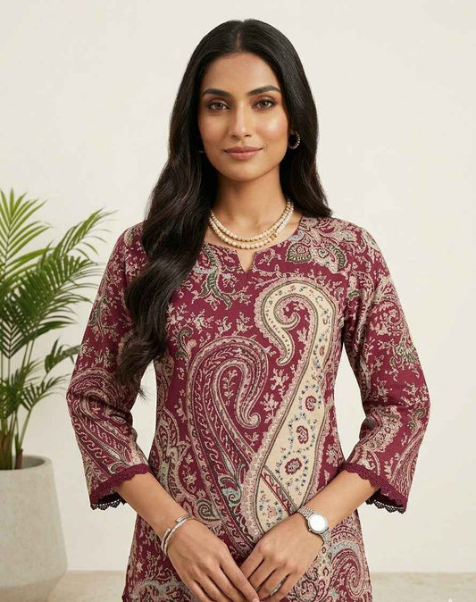 Pure Cotton  Two Piece Pant Set  LS004