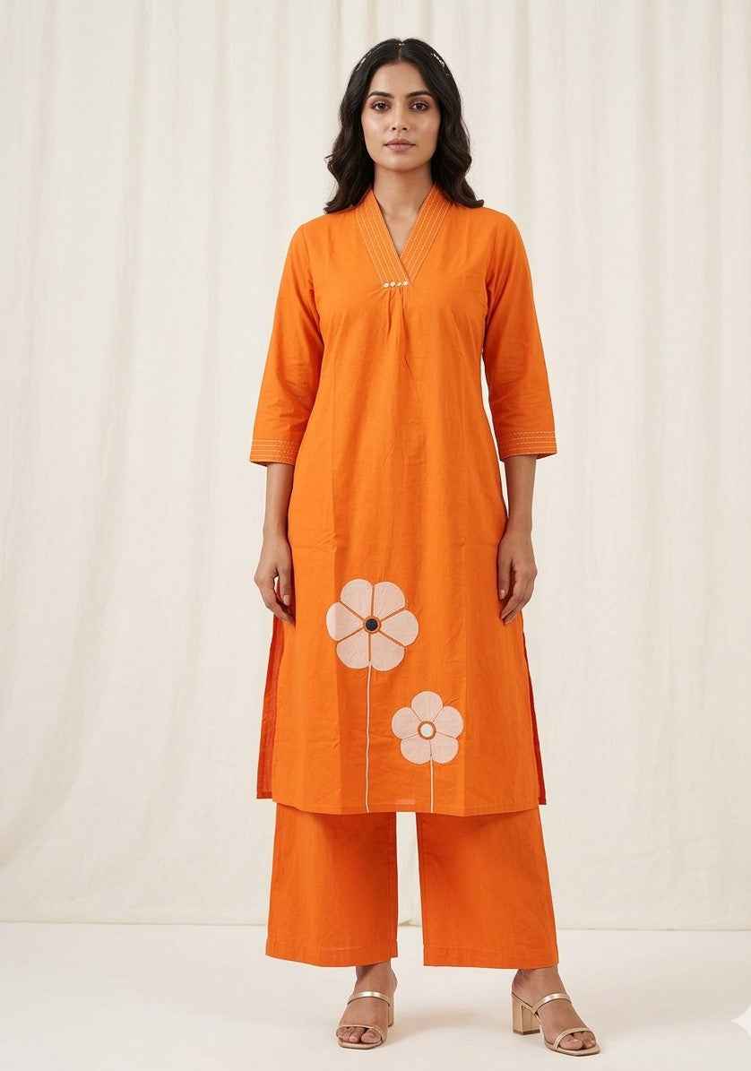 Pure Cotton Two Piece Pant Set  LS001