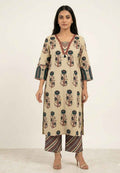 Pure Cotton Three Piece Dupatta Set CS0280
