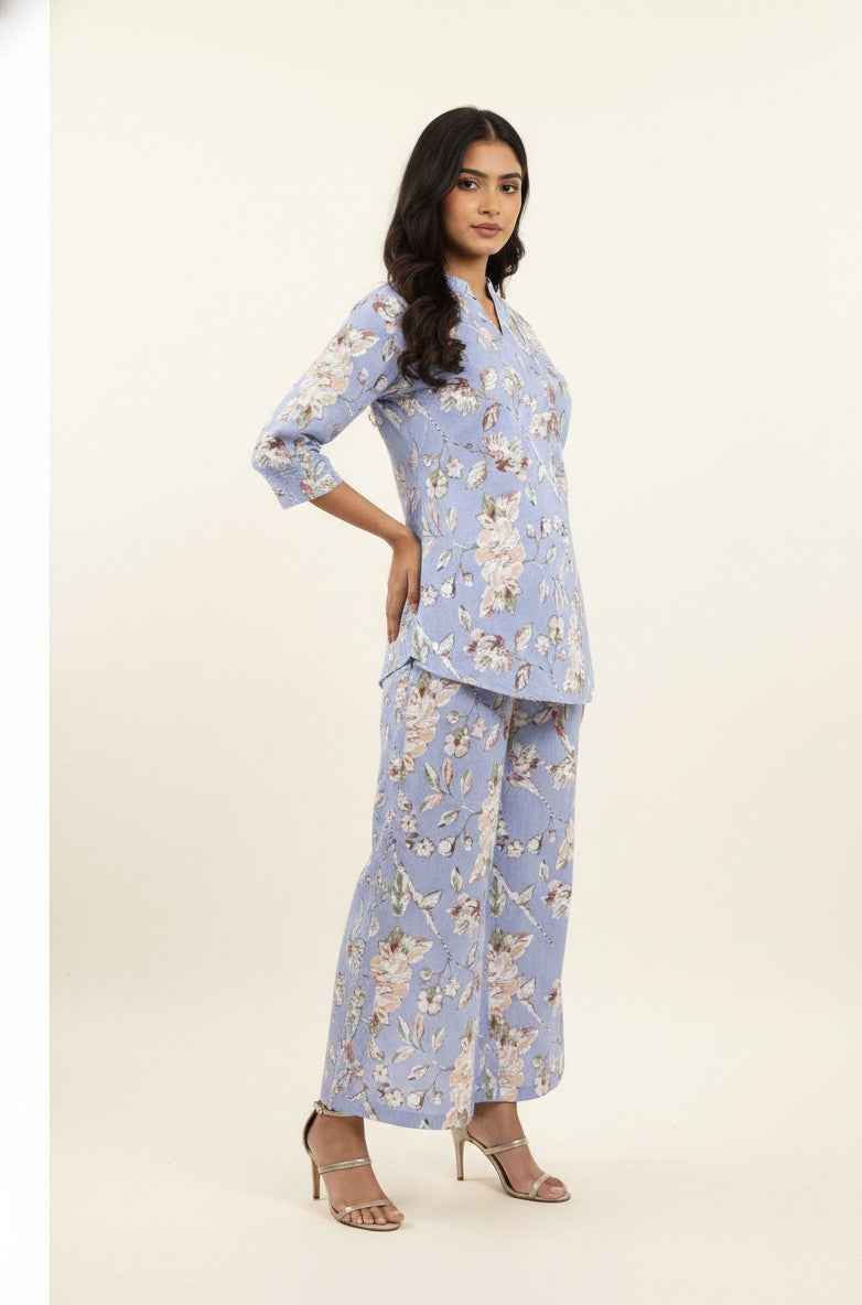 Pure Cotton Two Piece Co Ord Set