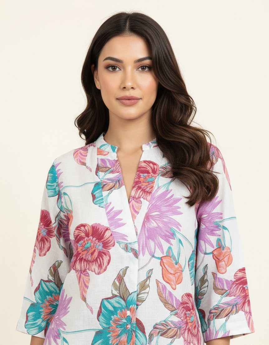 Pure Cotton Two Piece Co Ord Set