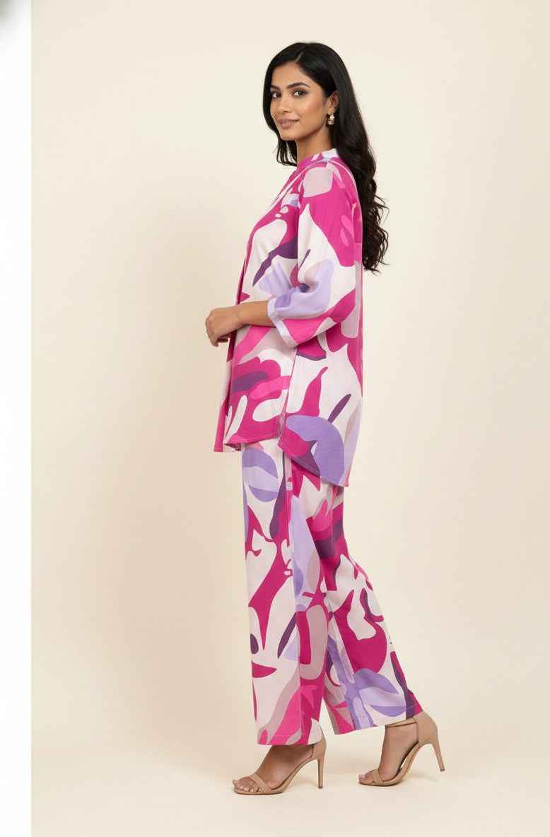 Pure Cotton Two Piece Co Ord Set