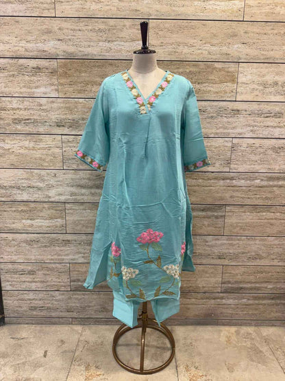 Premium Chanderi Silk Dupatta Set