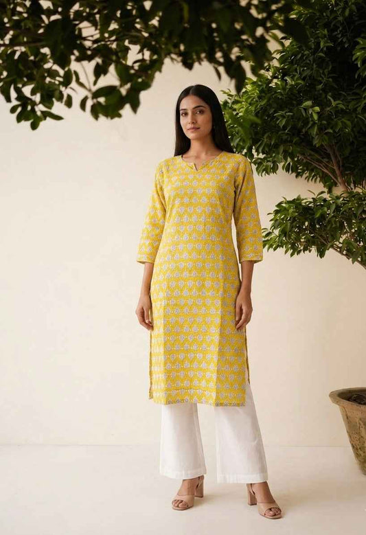 Pure Cotton Only Single Kurta Set 86