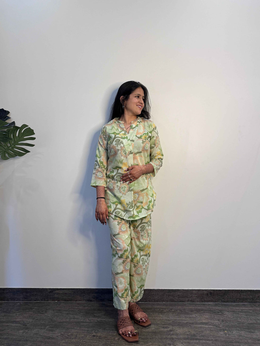 Abstract print Co Ord Set CS0021