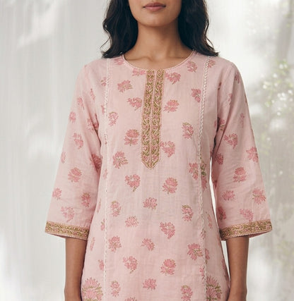 Pure  Mul Cotton Short Length Dupatta Set MC030