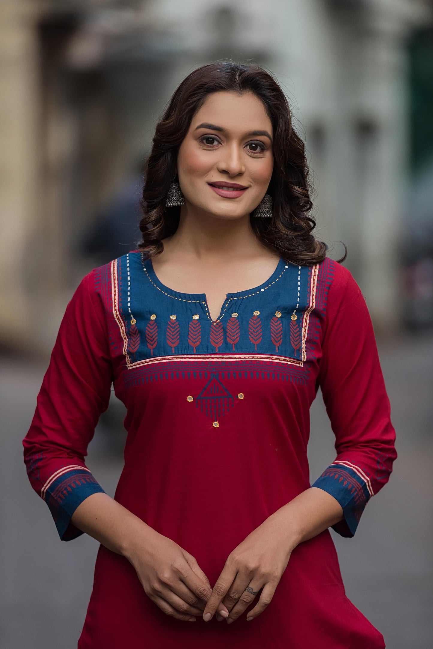 Premium Cotton solid Beas with Palazzo  Dupatta set  CS0111